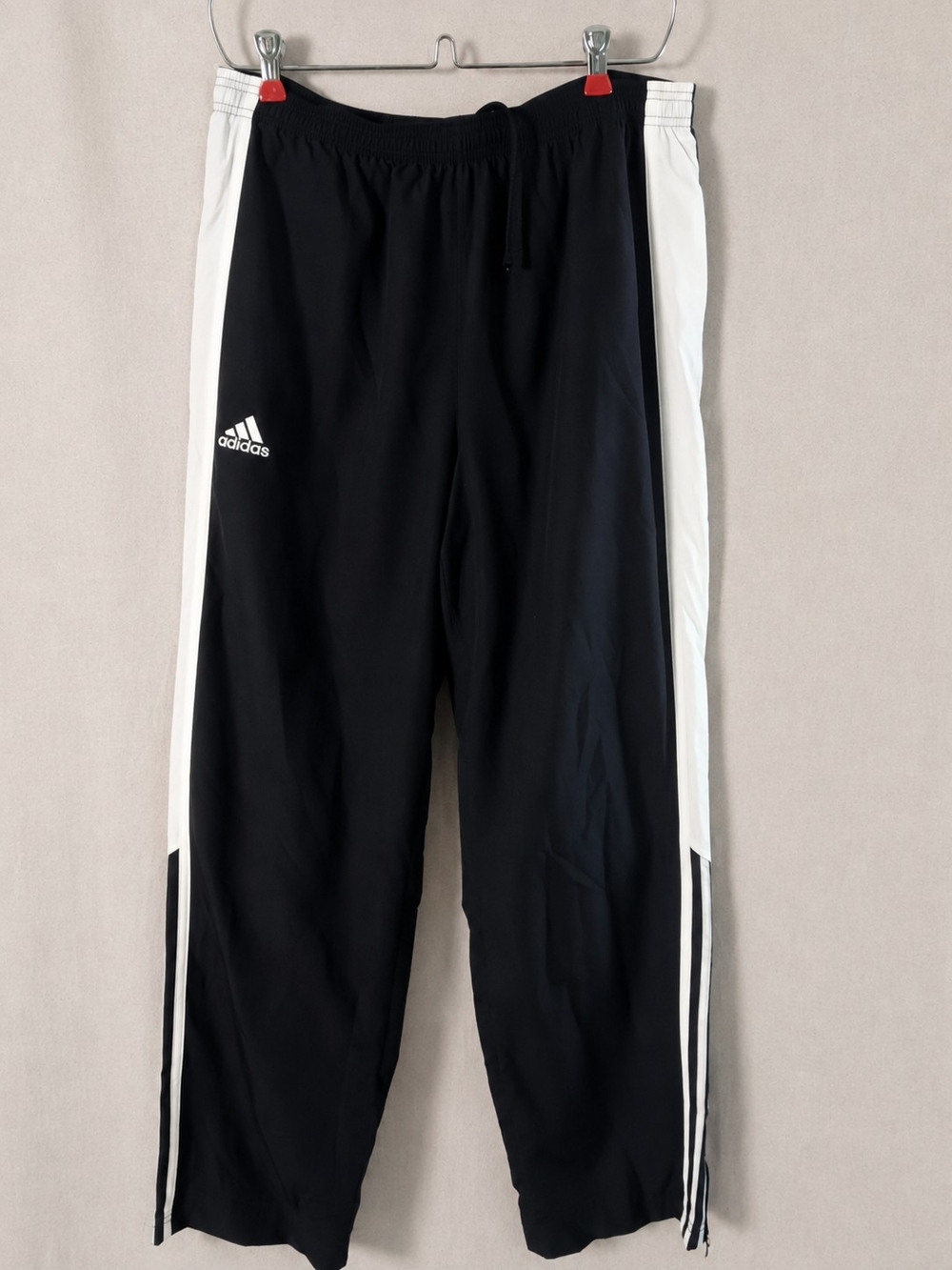 ADIDAS Clima WU Pant Black White Track Pants Men's Medium Blokecore - Picture 2 of 8